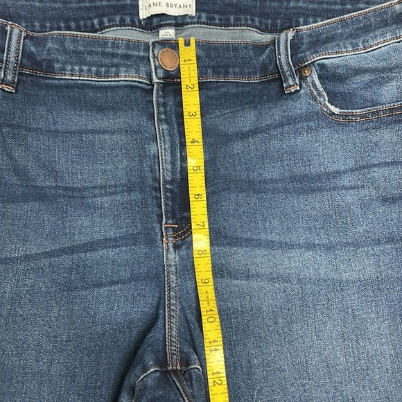 Lane Bryant Flex Magic Waistband Signature Fit Mid Rise Skinny Denim Jeans 22S - Picture 9 of 16